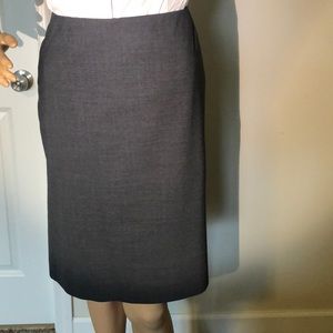 J crew gray skirt